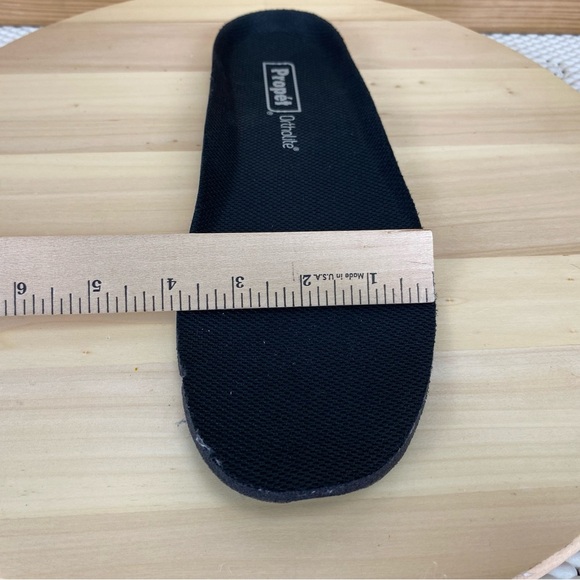 Propet Villager Diabetic Pebbled Leather Black Oxford Shoes M4070 Men's 10 X(3E) - Picture 11 of 12